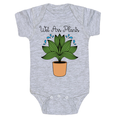 Wet Ass Plants WAP Parody Baby One-Piece