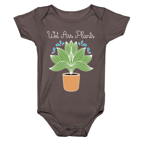 Wet Ass Plants WAP Parody Baby One-Piece