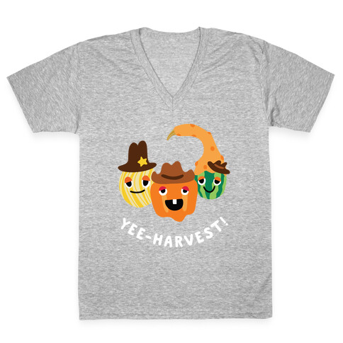 Yee-Harvest! V-Neck Tee Shirt