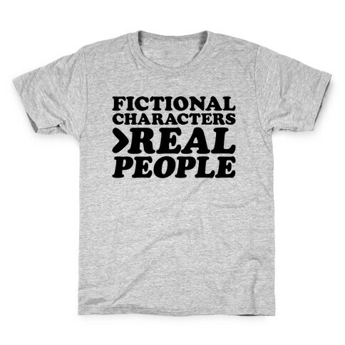 Fictional Characters > Real People Kids T-Shirt