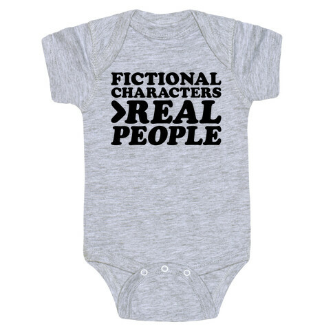 Fictional Characters > Real People Baby One-Piece