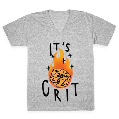 It's Crit V-Neck Tee Shirt