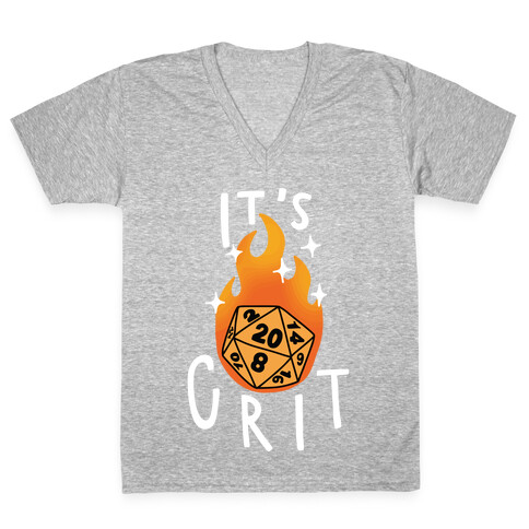 It's Crit V-Neck Tee Shirt