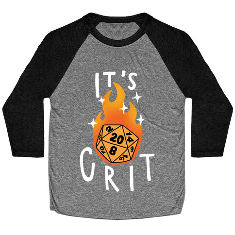 It's Crit Baseball Tee