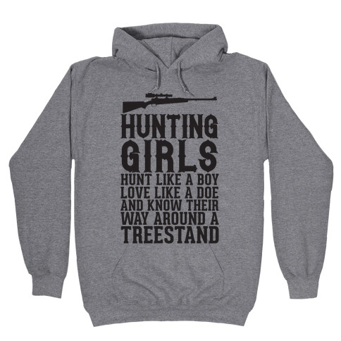 Hunting Girls Hooded Sweatshirt