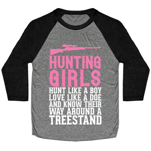 Hunting Girls Baseball Tee