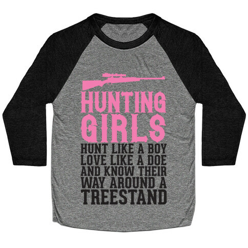 Hunting Girls Baseball Tee