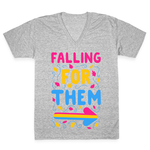 Falling for Them V-Neck Tee Shirt