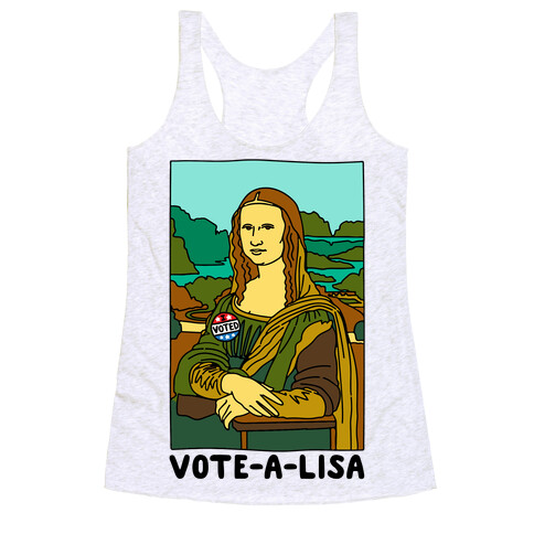 Vote-A-Lisa  Racerback Tank Top