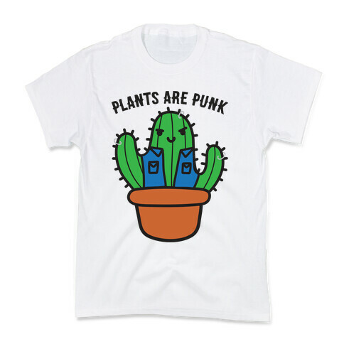 Plants Are Punk Kids T-Shirt