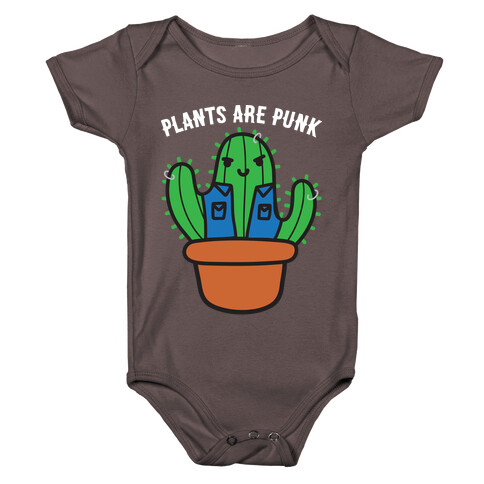 Plants Are Punk Baby One-Piece
