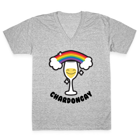 Chardongay V-Neck Tee Shirt