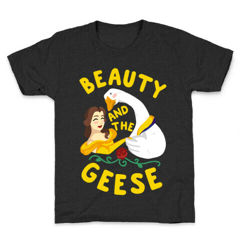 Beauty and the Geese Kids T-Shirt