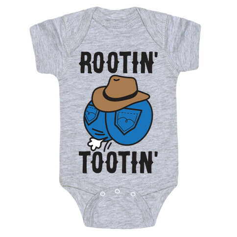 Rootin' Tootin' Cowboy Butt Baby One-Piece