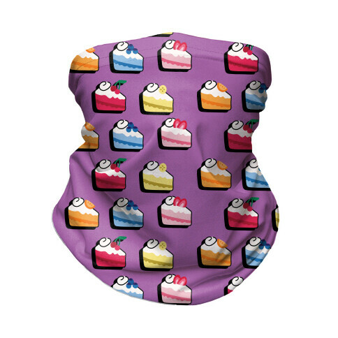 Fruit Cake Pattern Neck Gaiter