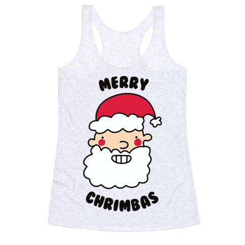 Merry Chrimbas Racerback Tank Top