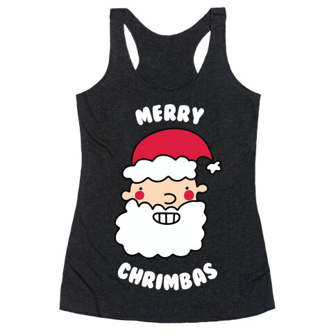 Merry Chrimbas Racerback Tank Top