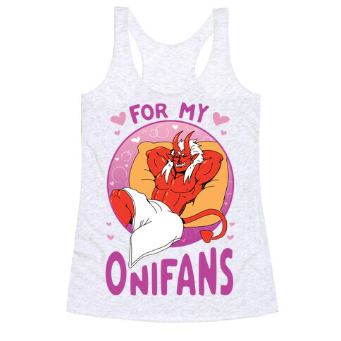 For My Onifans Racerback Tank Top