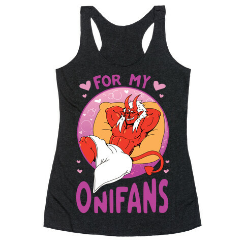 For My Onifans Racerback Tank Top