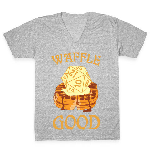 Waffle Good V-Neck Tee Shirt