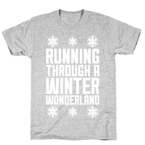 Running Through A Winter Wonderland T-Shirt