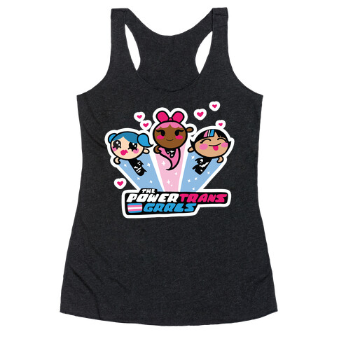 The PowerTrans Grrls Racerback Tank Top