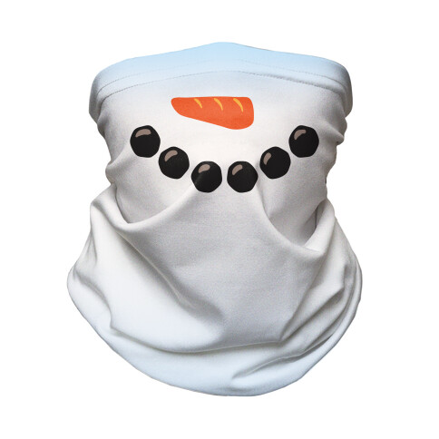 Snowman Face Neck Gaiter