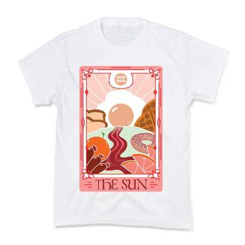 The Sun Breakfast Tarot Kids T-Shirt