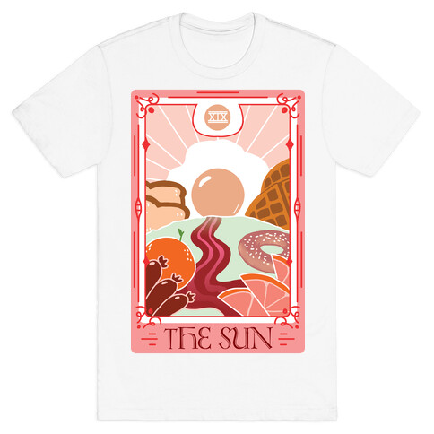 The Sun Breakfast Tarot T-Shirt