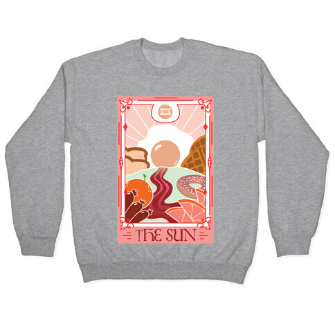 The Sun Breakfast Tarot Pullover