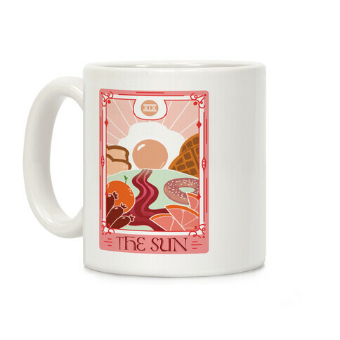 The Sun Breakfast Tarot Coffee Mug