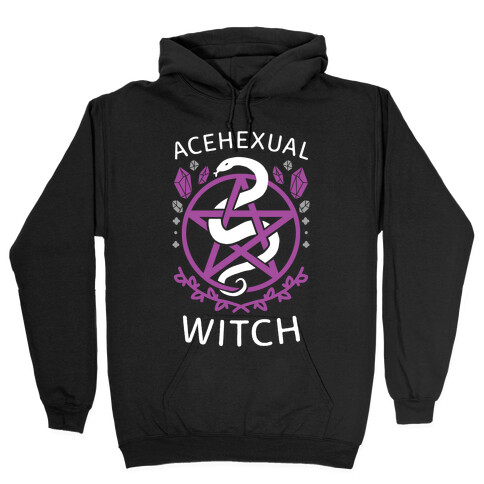 Acehexual Witch Hooded Sweatshirt
