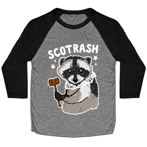 SCOTRASH Baseball Tee