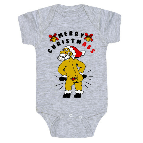 Merry ChristmAss Baby One-Piece