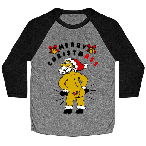 Merry ChristmAss Baseball Tee