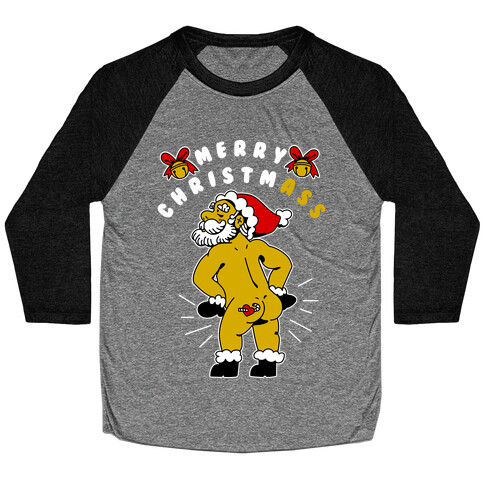 Merry ChristmAss Baseball Tee