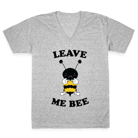 Leave Me Bee V-Neck Tee Shirt