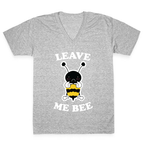 Leave Me Bee V-Neck Tee Shirt