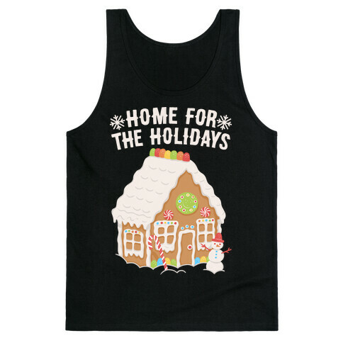 Home For The Holidays Gingerbread Tank Top