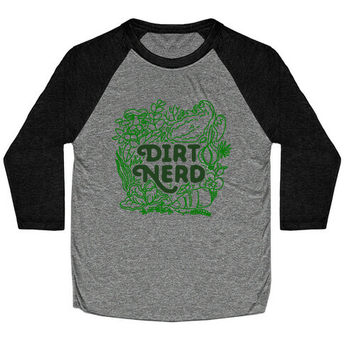 Dirt Nerd Baseball Tee