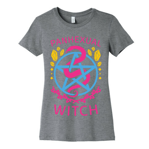 Panhexual Witch Womens T-Shirt