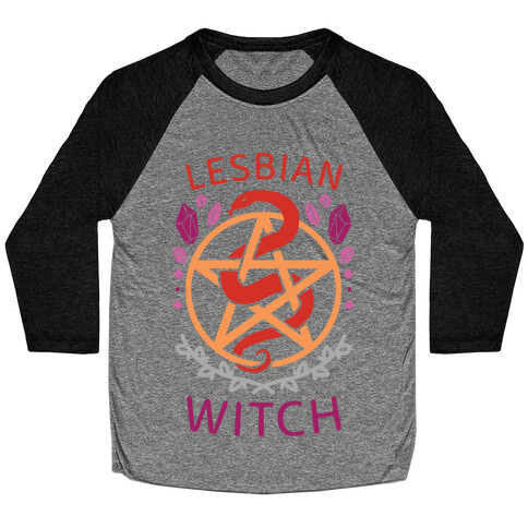 Lesbian Witch Baseball Tee