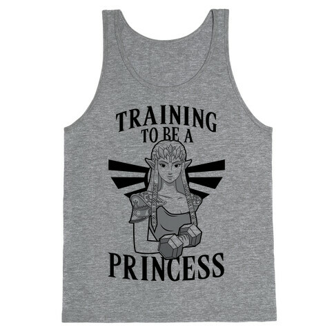 Training To Be A Princess Tank Top