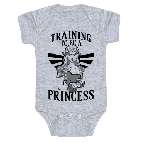 Training To Be A Princess Baby One-Piece