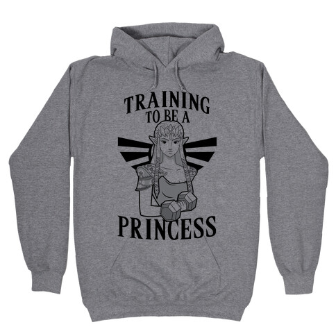 Training To Be A Princess Hooded Sweatshirt