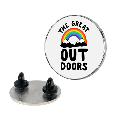 The Great OUT Doors Pin