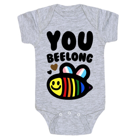 You Beelong Gay Pride Baby One-Piece