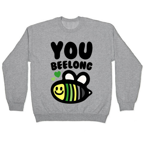 Bee Yourself Aromantic Pride Pullover
