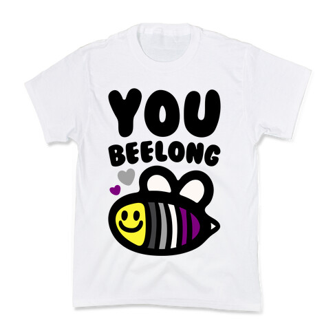 You Belong Asexual Pride Kids T-Shirt