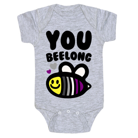 You Belong Asexual Pride Baby One-Piece